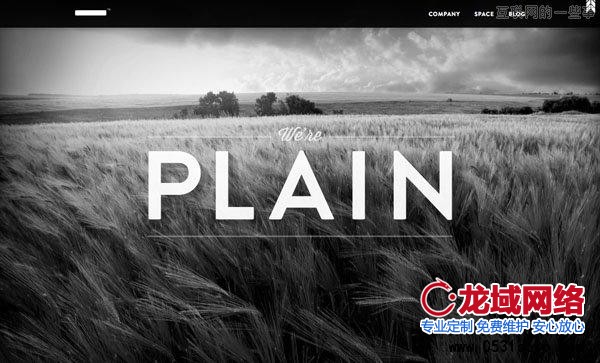 提高網(wǎng)站首屏視覺沖擊感，讓用戶一進入網(wǎng)站就會感覺“很炫”